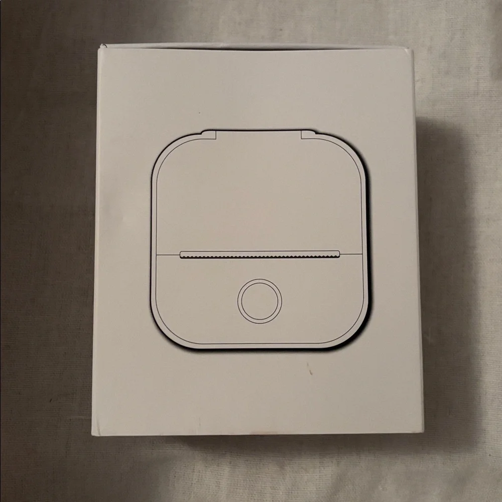Phomemo White Mini Printer - Picture 2 of 2